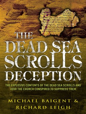 cover image of The Dead Sea Scrolls Deception